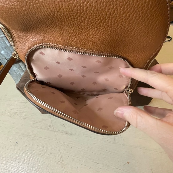 *COA* Kate Spade Jackson Warm Gingerbread Leather Backpack (Medium) - Picture 5 of 16